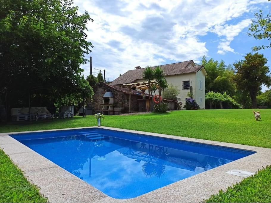 A Vina De Lina. Turismo Rural Con Piscina Y Finca. Pontevedra Zewnętrze zdjęcie