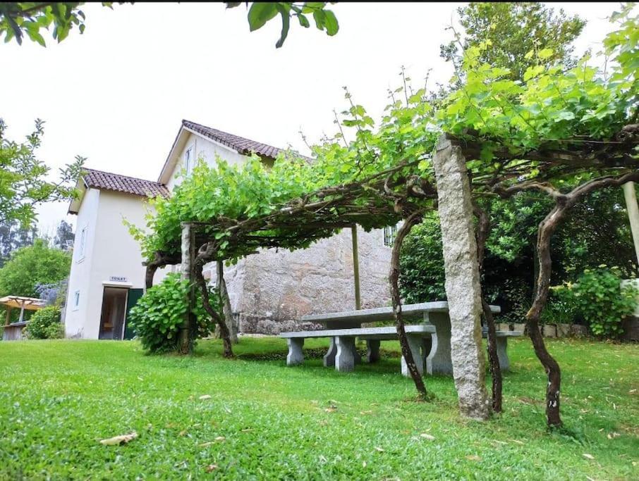 A Vina De Lina. Turismo Rural Con Piscina Y Finca. Pontevedra Zewnętrze zdjęcie