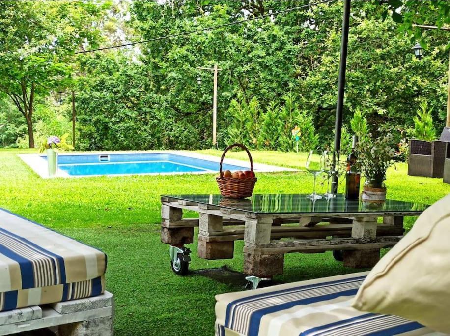 A Vina De Lina. Turismo Rural Con Piscina Y Finca. Pontevedra Zewnętrze zdjęcie