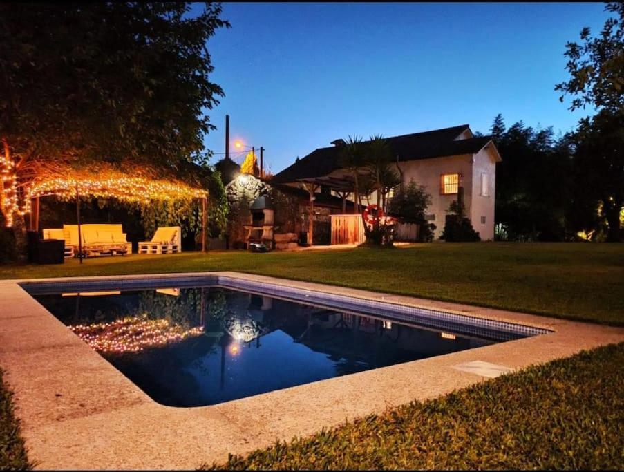A Vina De Lina. Turismo Rural Con Piscina Y Finca. Pontevedra Zewnętrze zdjęcie