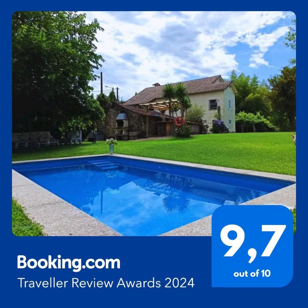 A Vina De Lina. Turismo Rural Con Piscina Y Finca. Pontevedra Zewnętrze zdjęcie